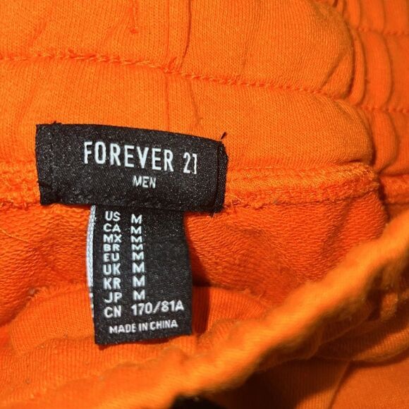 Forever 21 shorts orange black - Picture 2 of 4